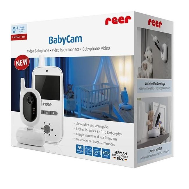 Video monitor digital pentru bebelusi Reer BabyCam 80420