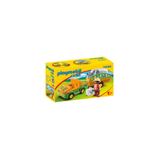 1.2.3 MASINA ZOO CU RINOCER - ARTPM70182