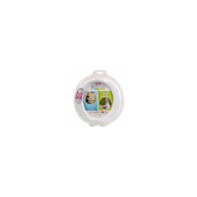 2 in 1 Potette Plus - olita portabila si reductor culoarea alba - KDCKDS232