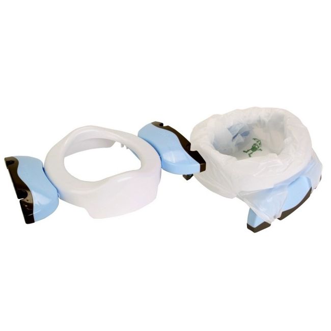 2 in 1 Potette Plus - olita portabila si reductor culoarea alba - KDCKDS232