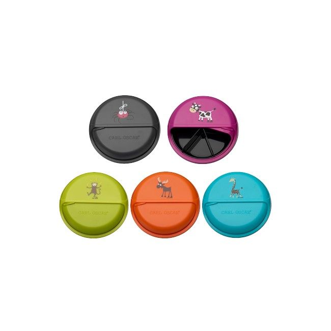 Caserola compartimentata SnackDISC, Carl Oscar, lime KDC108401