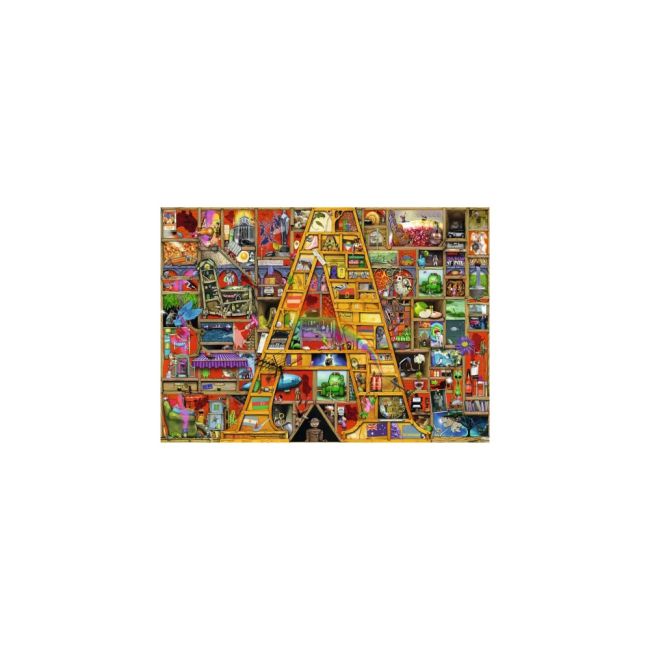 PUZZLE ALFABET, LITERA A, 1000 PIESE - ARTRVSPA19891