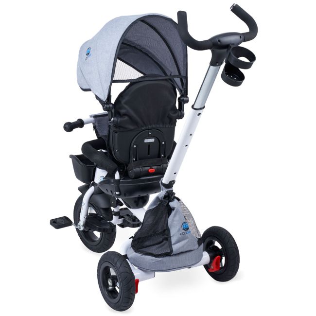 Tricicleta pliabila cu scaun rotativ Davos albastru KidsCare SUPKCT902A