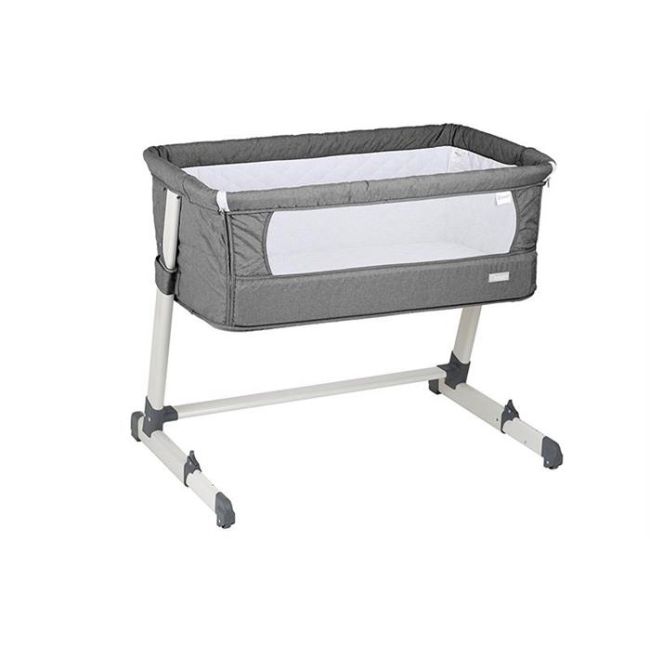 BABY GO-Patut cosleeper 2in1 toghether grey  - BBBBGO-460