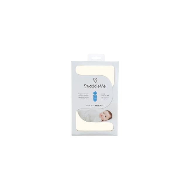 Summer Infant-87876-Sistem de infasare pentru bebelusi Swaddle Me Ivory Large - BBB87876