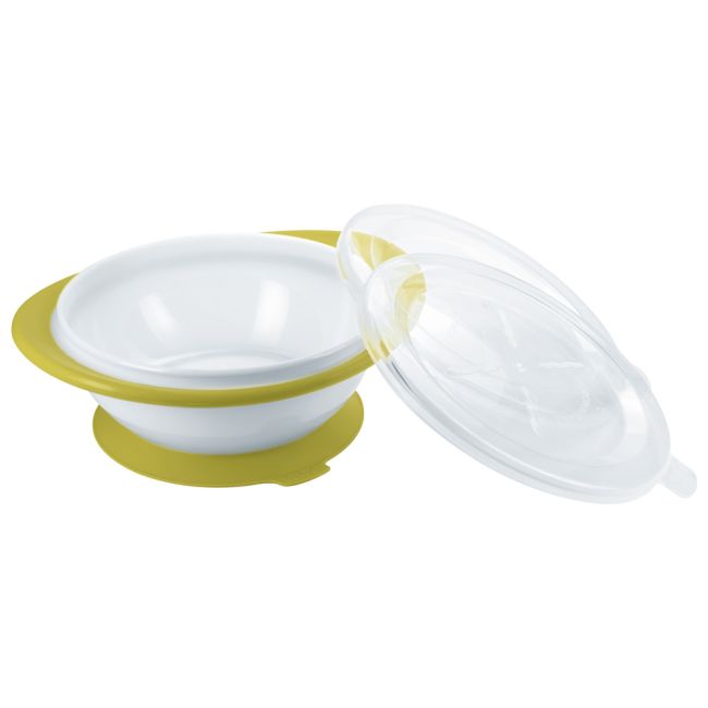 Bol Nuk cu 2 capace si ventuza Verde ERFMAR-N2778