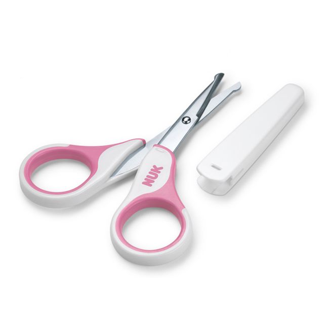 Nuk forfecuta unghii cu capac protector 0m+ Roz ERFMAR-N2938