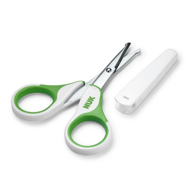 Nuk forfecuta unghii cu capac protector 0m+ Verde ERFMAR-N2952