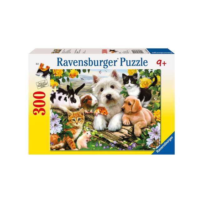 PUZZLE ANIMALE PRIETENOASE, 300 PIESE - ARTRVSPC13160