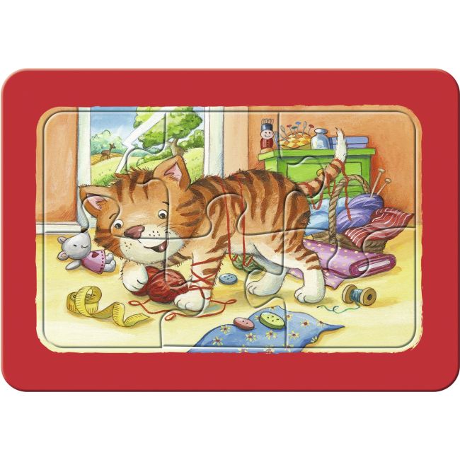 PUZZLE ANIMALUTE, 3x6 PIESE - ARTRVSPC07062