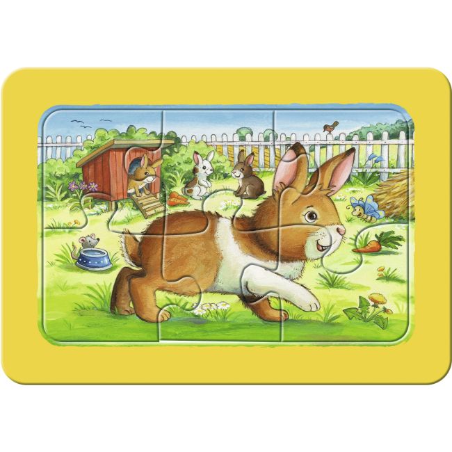 PUZZLE ANIMALUTE, 3x6 PIESE - ARTRVSPC07062