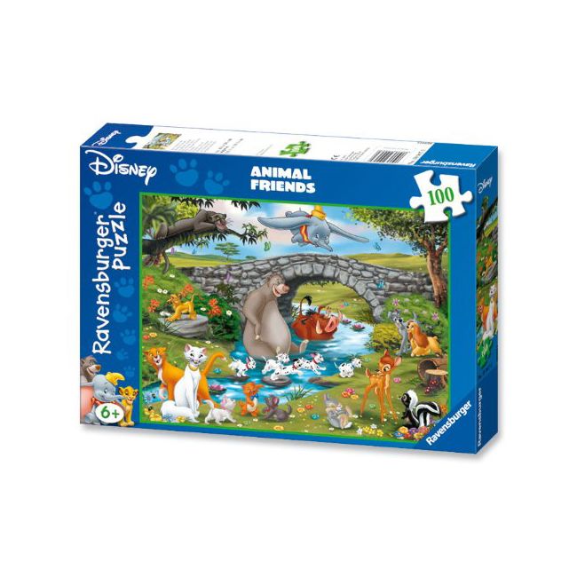 PUZZLE LUMEA ANIMALELOR, 100 PIESE - ARTRVSPC10947
