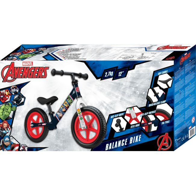 Bicicleta fara pedale 12 Avengers Seven SV9943 BBJSV9943_Initiala