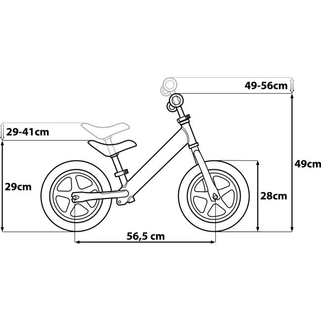 Bicicleta fara pedale 12 Avengers Seven SV9943 BBJSV9943_Initiala