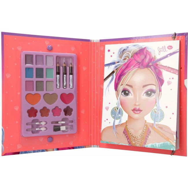 Carte de colorat Top Model Make-up Creativ Depesche PT10714 BBJPT10714_Initiala