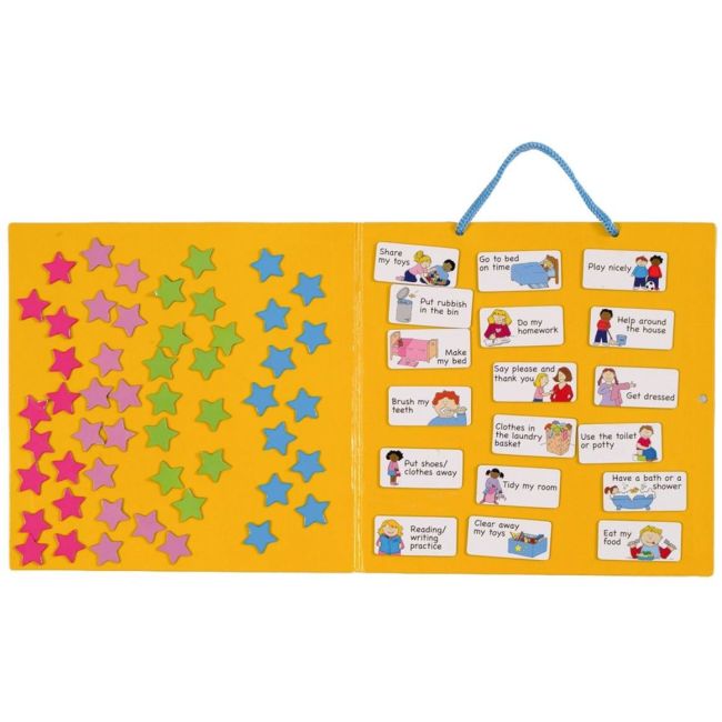 Grafic magnetic de recompense cu stelute Fiesta Crafts FCT-2338 BBJFCT-2338_Initiala