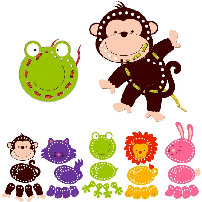 Joc creativ de cusut Animalute Fiesta Crafts FCT-2730 BBJFCT-2730_Initiala