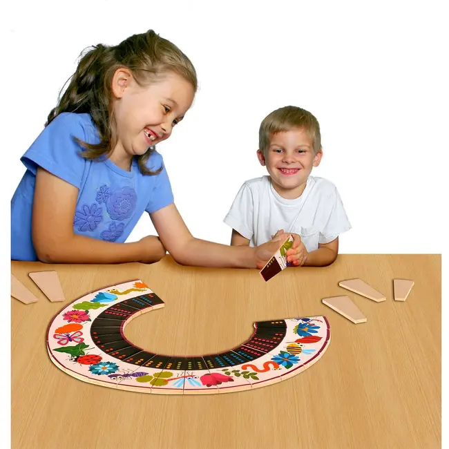 Joc Domino Circular Natura Fiesta Crafts FCT-2928 BBJFCT-2928_Initiala