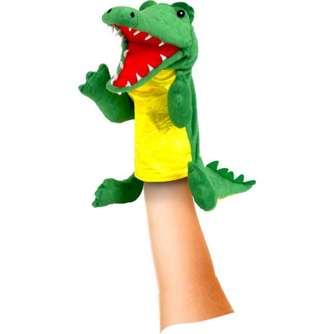 Marioneta de mana Crocodil Fiesta Crafts FCT-2740 BBJFCT-2740_Initiala
