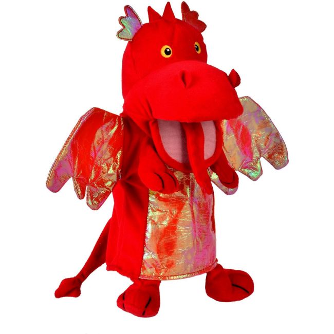Marioneta de mana Dragonul Rosu Fiesta Crafts FCT-2363 BBJFCT-2363_Initiala