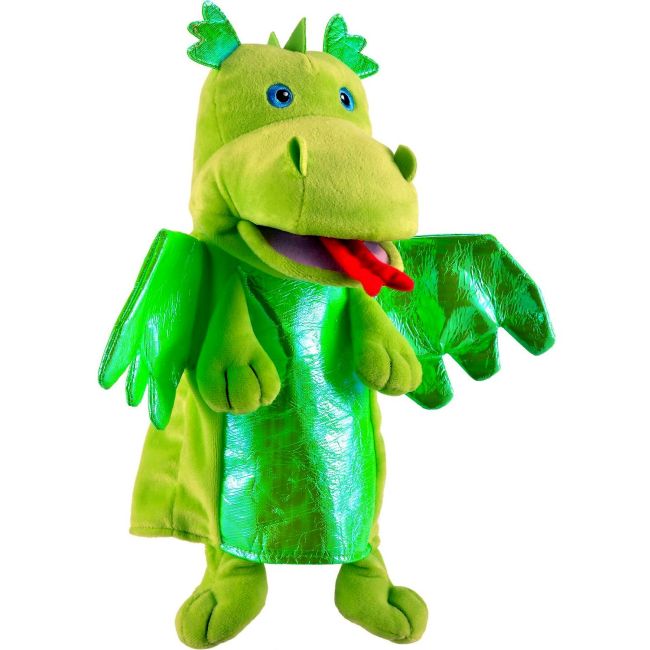 Marioneta de mana Dragonul Verde Fiesta Crafts FCT-2186 BBJFCT-2186_Initiala