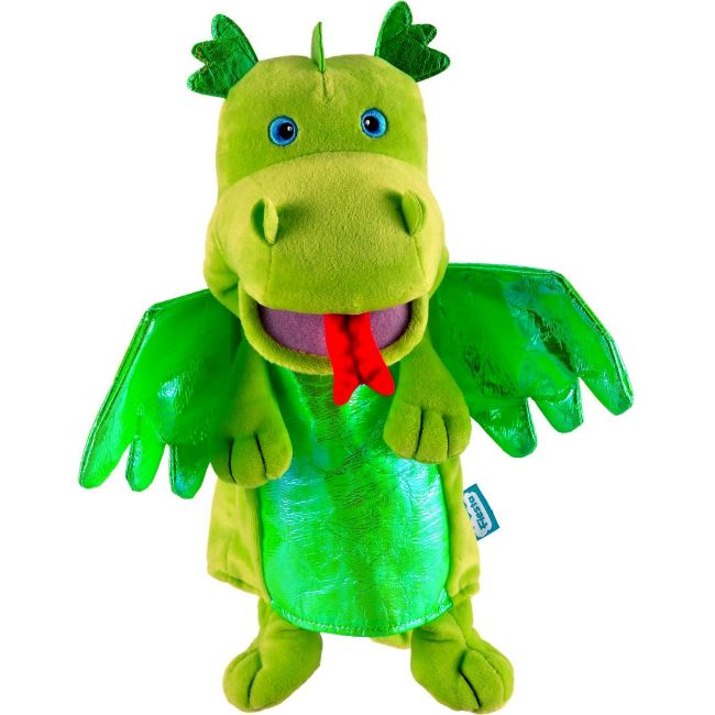 Marioneta de mana Dragonul Verde Fiesta Crafts FCT-2186 BBJFCT-2186_Initiala
