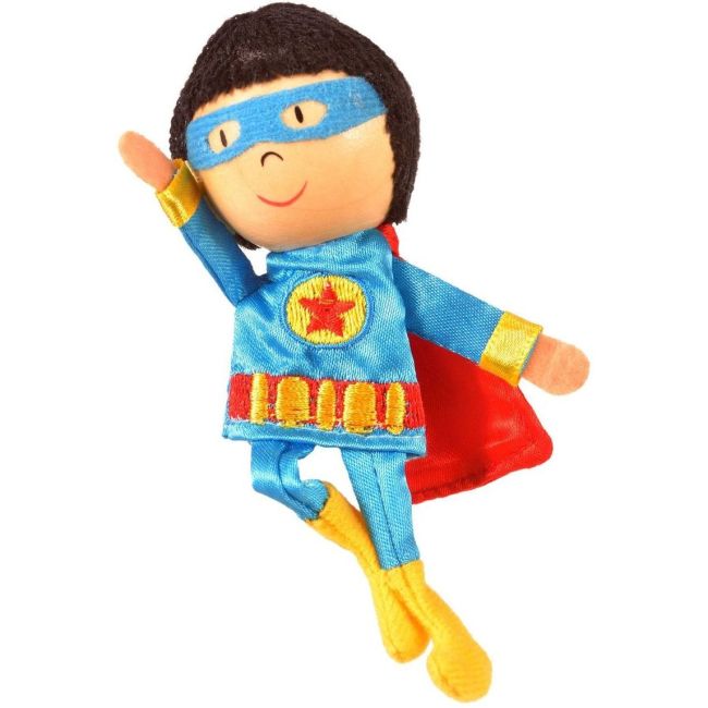 Marioneta pentru deget Baiat Supererou Fiesta Crafts FCG-1053 BBJFCG-1053_Initiala