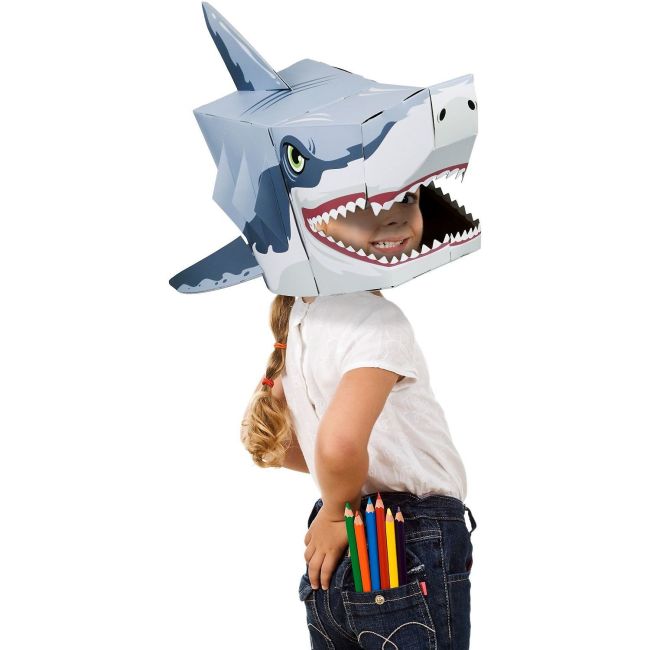 Masca 3D Rechin Fiesta Crafts FCT-3018 BBJFCT-3018_Initiala