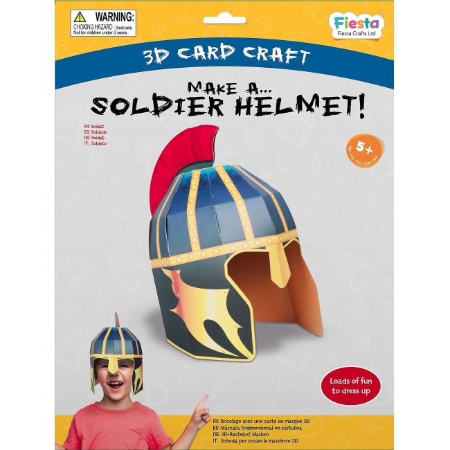 Masca 3D Soldat Fiesta Crafts FCT-3020 BBJFCT-3020_Initiala