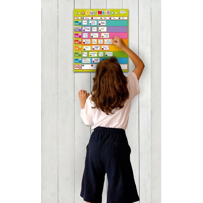 Planner saptamanal magnetic Fiesta Crafts FCT-2742 BBJFCT-2742_Initiala