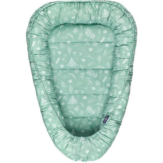 Protectie somn cu 2 fete Baby Nest  Womar Zaffiro AN-BN-02 BBJAN-BN-02_Mint Birds
