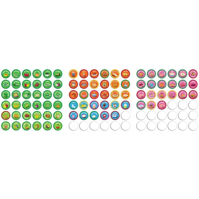 Set magnetic Mananca sanatos - Eat Well Chart Fiesta Crafts FCT-2946 BBJFCT-2946_Initiala