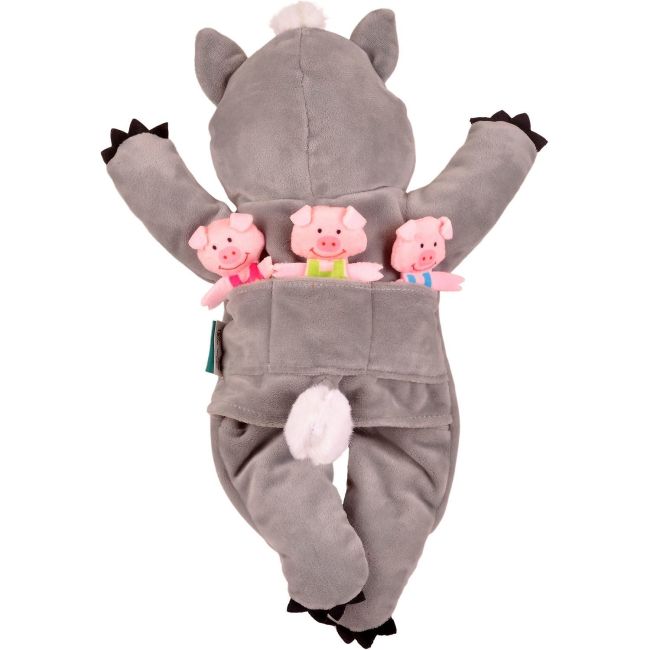 Set Marionete Lupul si cei 3 Purcelusi Fiesta Crafts FCT-2458 BBJFCT-2458_Initiala