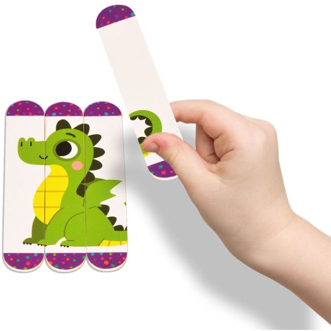 Set puzzle-uri din betisoare lemn - Castel Fiesta Crafts FCT-2934 BBJFCT-2934_Initiala