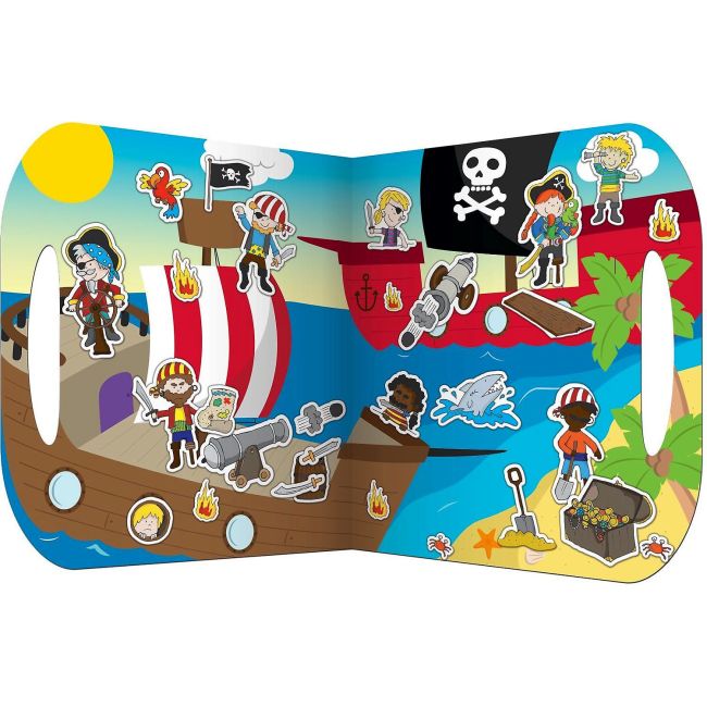 Stickere Pirati Stickabouts Fiesta Crafts FCT-2823 BBJFCT-2823_Initiala