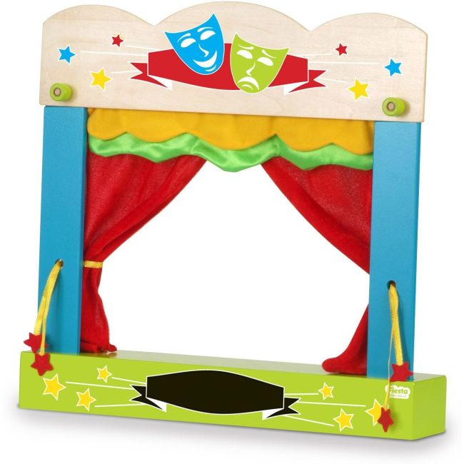 Teatru de papusi pentru marionete de deget Fiesta Crafts FCT-2749 BBJFCT-2749_Initiala