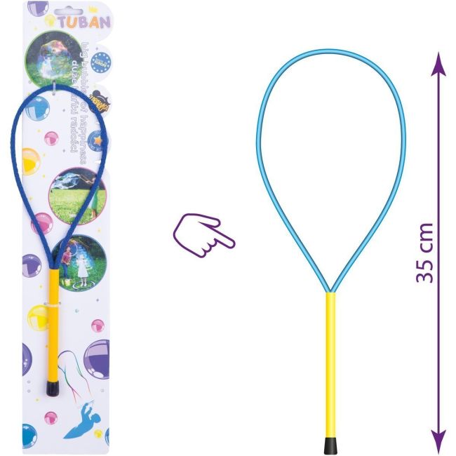 Bat cu inel pentru baloane de sapun 35 cm Tuban TU3605 BBJTU3605_Initiala