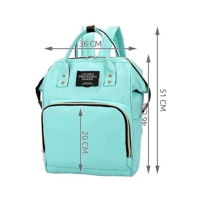 Geanta-Rucsac pentru Mamici Iso Trade MY4501 BBJMY4501_Verde Deschis