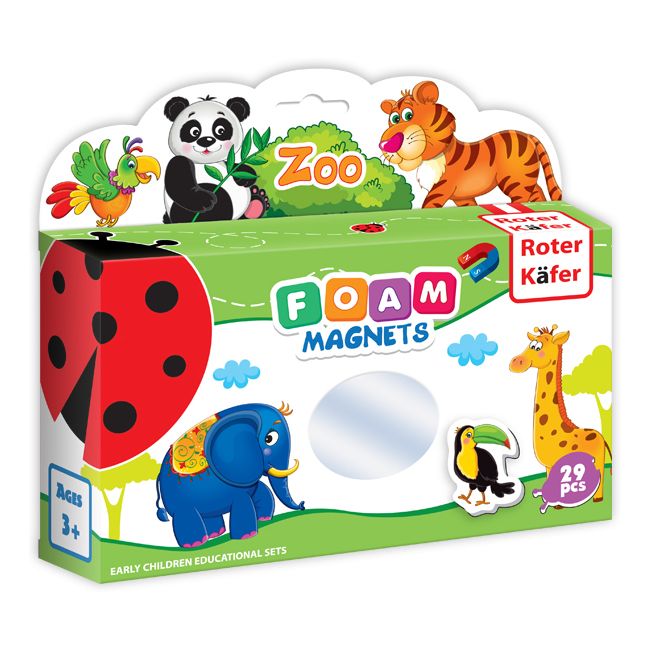 Joc educativ Lumea in Magneti - Gradina Zoologica Roter Kafer RK2101-02 BBJRK2101-02_Initiala