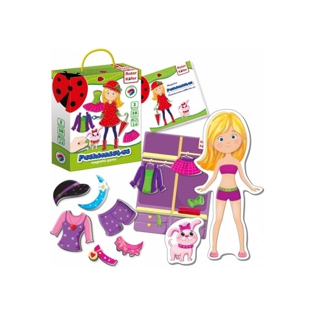 Joc educativ magnetic Fashionista Roter Kafer RK3204-03 BBJRK3204-03_Initiala