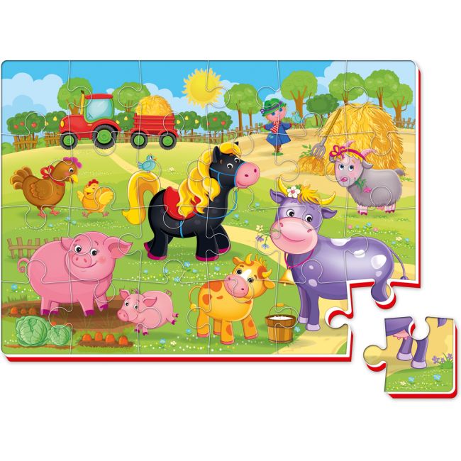 Puzzle Ferma 24 piese Roter Kafer RK1201-05 BBJRK1201-05_Initiala