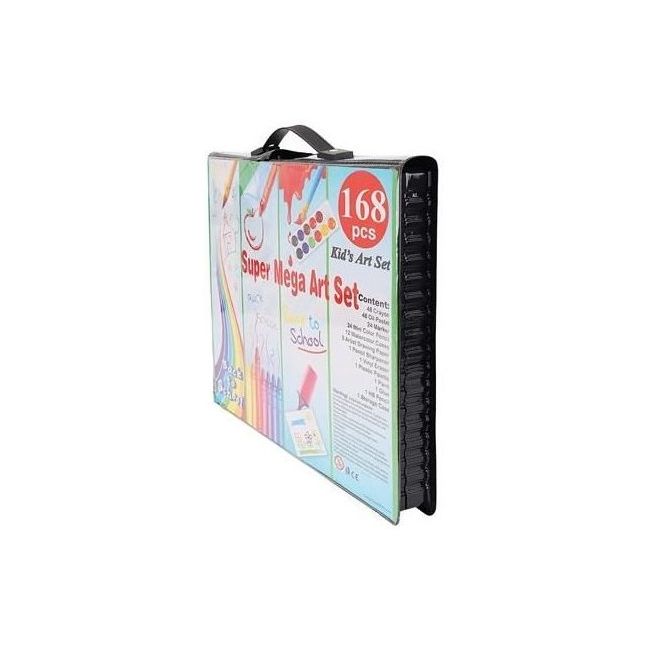 Set pentru pictura 168 piese cu geanta inclusa Iso Trade MY17250 BBJMY17250_Negru