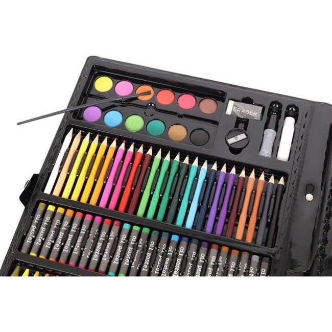 Set pentru pictura 168 piese cu geanta inclusa Iso Trade MY17250 BBJMY17250_Negru