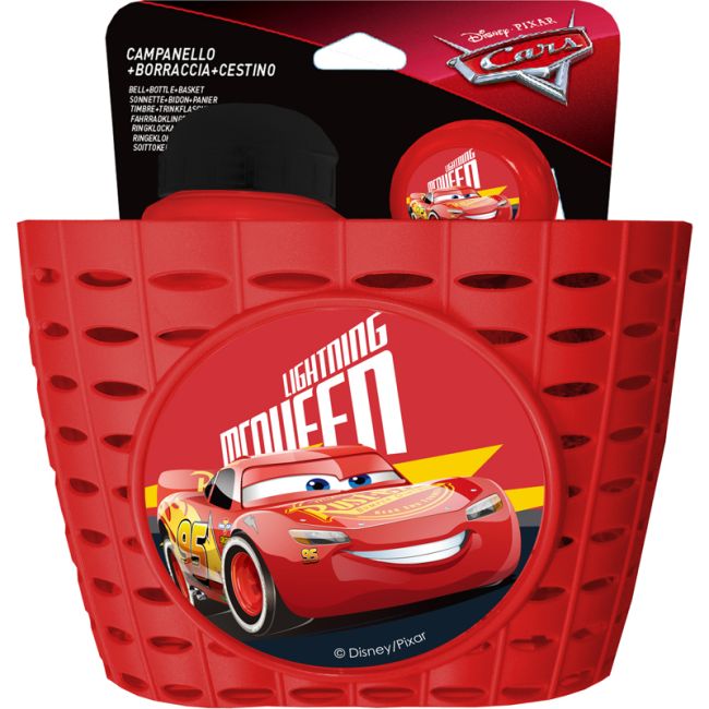 Set sticla apa, sonerie si cos bicicleta Cars 3 Disney MD307808061 BBJMD307808061_Initiala