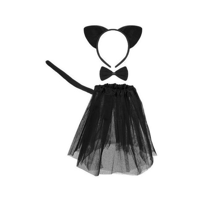 Costum pisicuta 4 in 1 Iso Trade MY17312 BBJMY17312_Negru