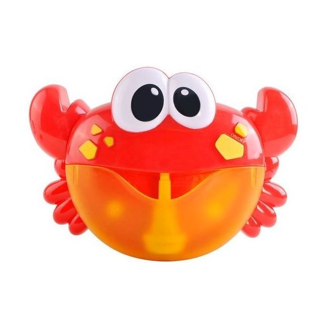 Jucarie de baie, Crab cu baloane muzicale de sapun Iso Trade MY17383 BBJMY17383_Rosu