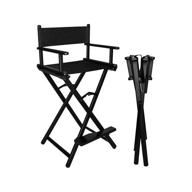 Scaun Make-Up Profesional Pliabil Iso Trade MY0004 BBJMY0004_Negru