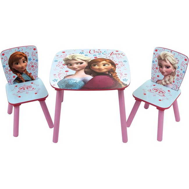 Set masuta si 2 scaunele Frozen BBXWD12895