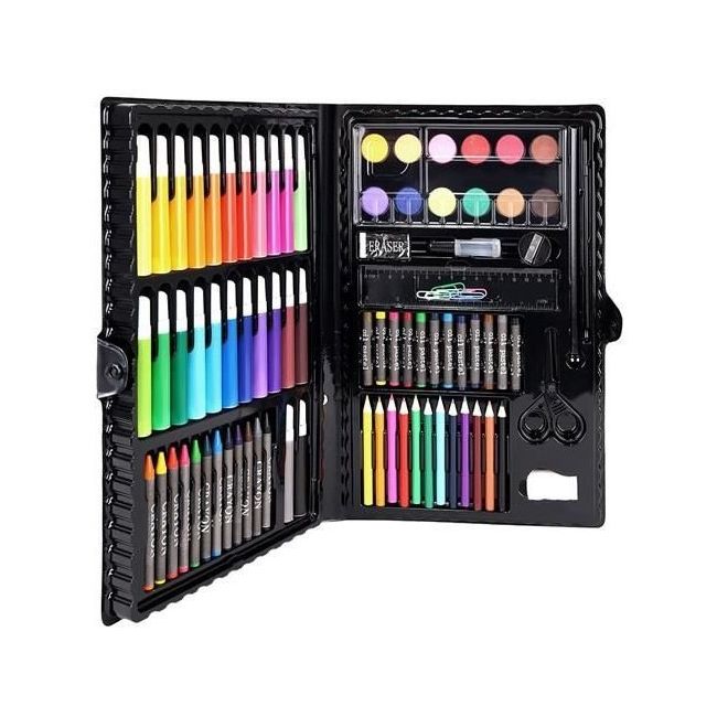Set pentru pictura 86 piese cu geanta inclusa Iso Trade MY17379 BBJMY17379_Negru