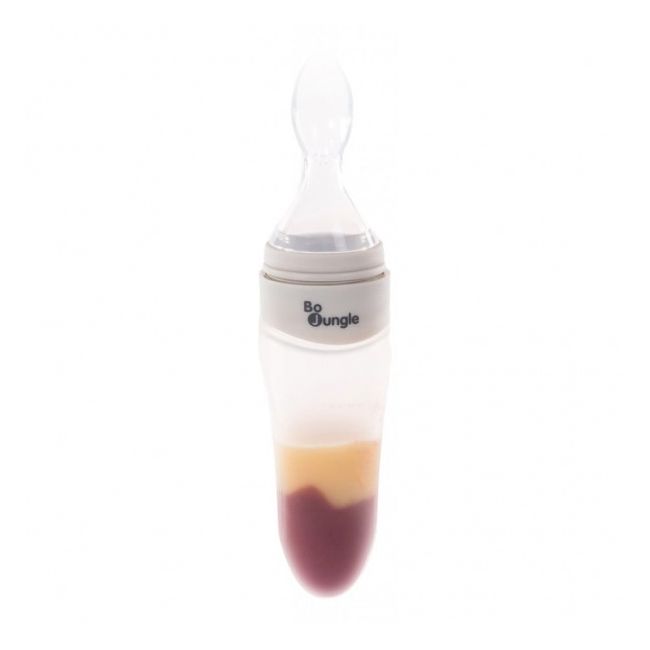 Dispenser mancare Bo Jungle pentru bebelusi Gri - SOLBJB500630